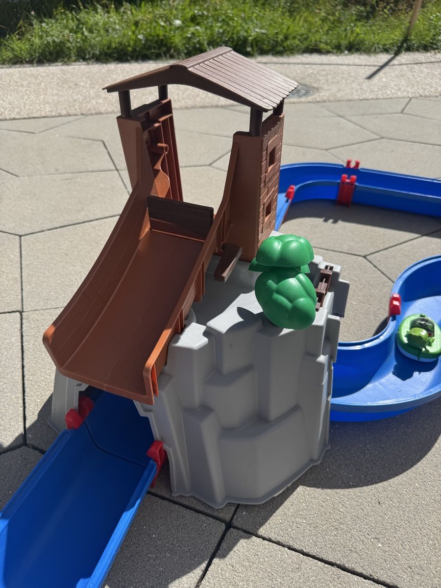 Aquaplay Giocattoli: Aquaplay Wasserbahn (zwei kombinierte Sets) – Usato da Zürich venduto da eliirs 5