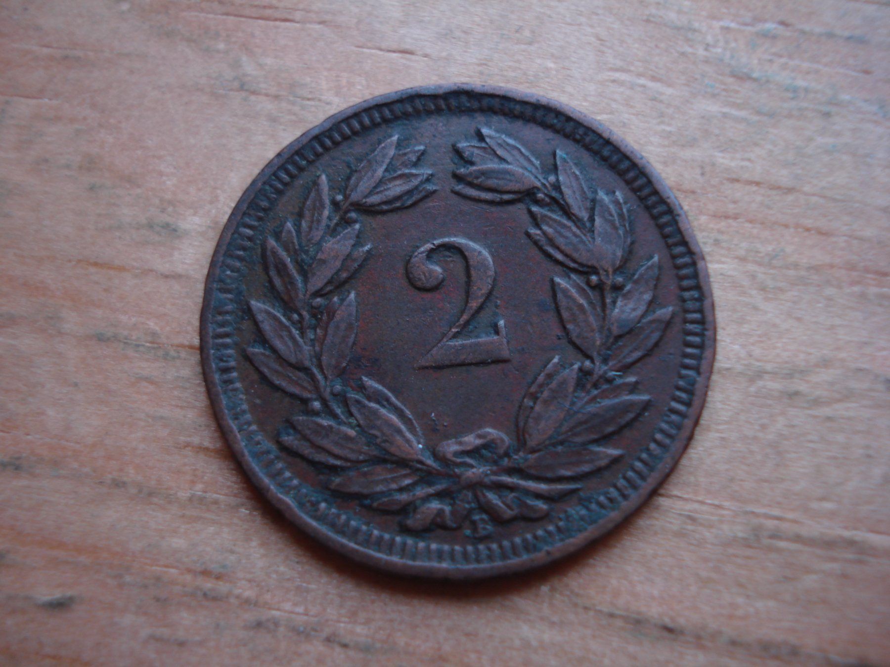 Tutti le monete: (W5) 2 Rappen 1899 – Usato da Erlach venduto da Net-Coins 1