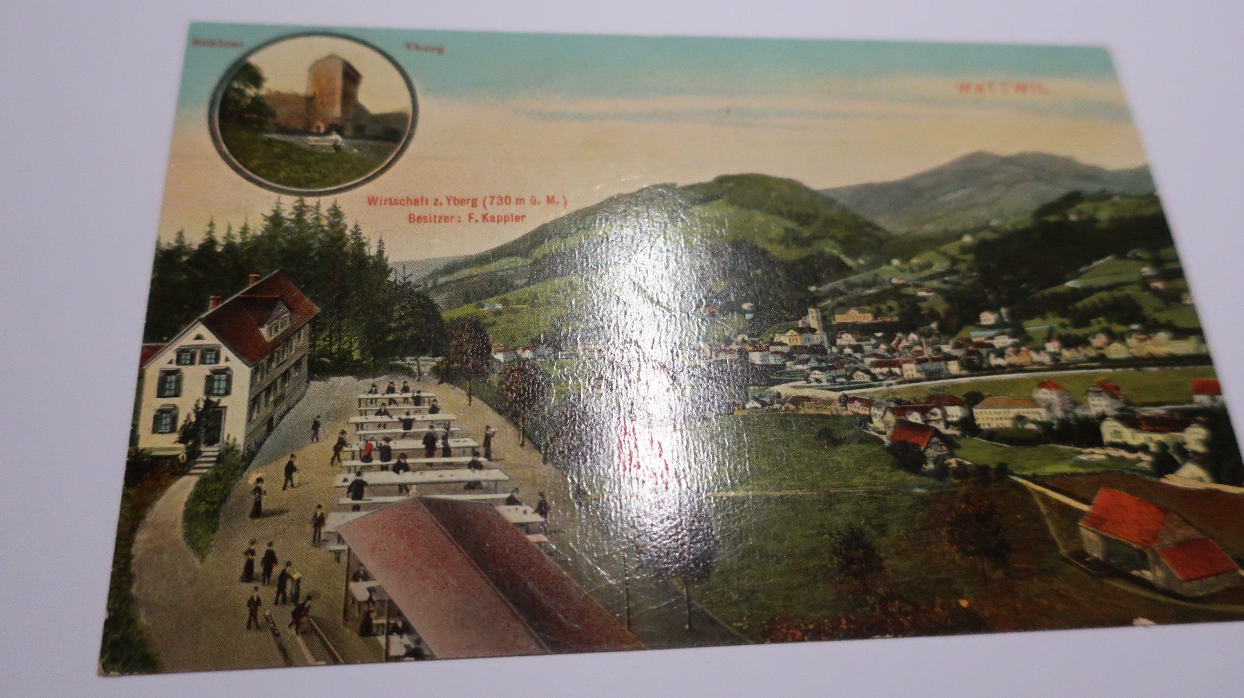 Cartoline postali: Wattwil  1911 – Usato da Cormoret venduto da Pascalll2001 1
