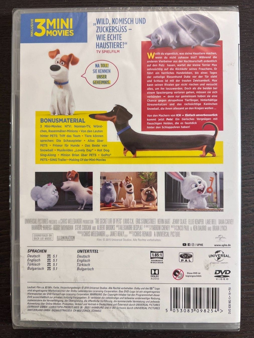 Tous les DVDs: Pets – Neuf avec emballage d'origine à Zürich par FilmFreunde 1