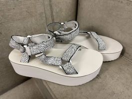 TEVA Crackle flatform leather sandals 39 NEW 🤍 Sandalen NEU