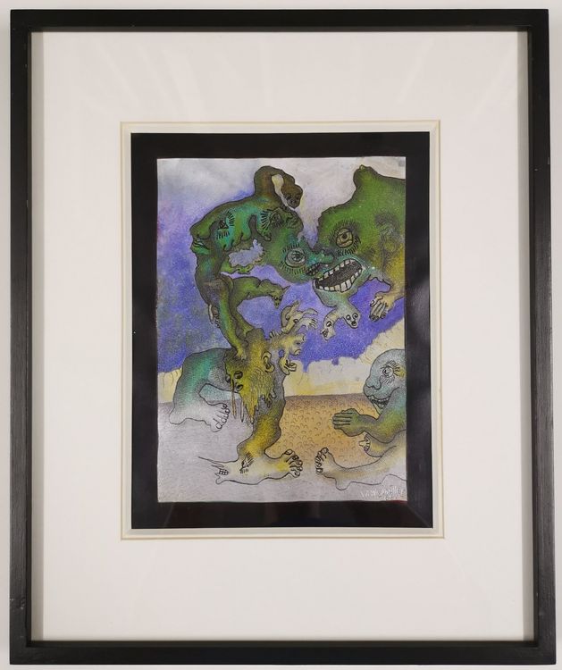 Walter Wegmüller (19372020) Fratzentanz (1968) Kaufen auf Ricardo