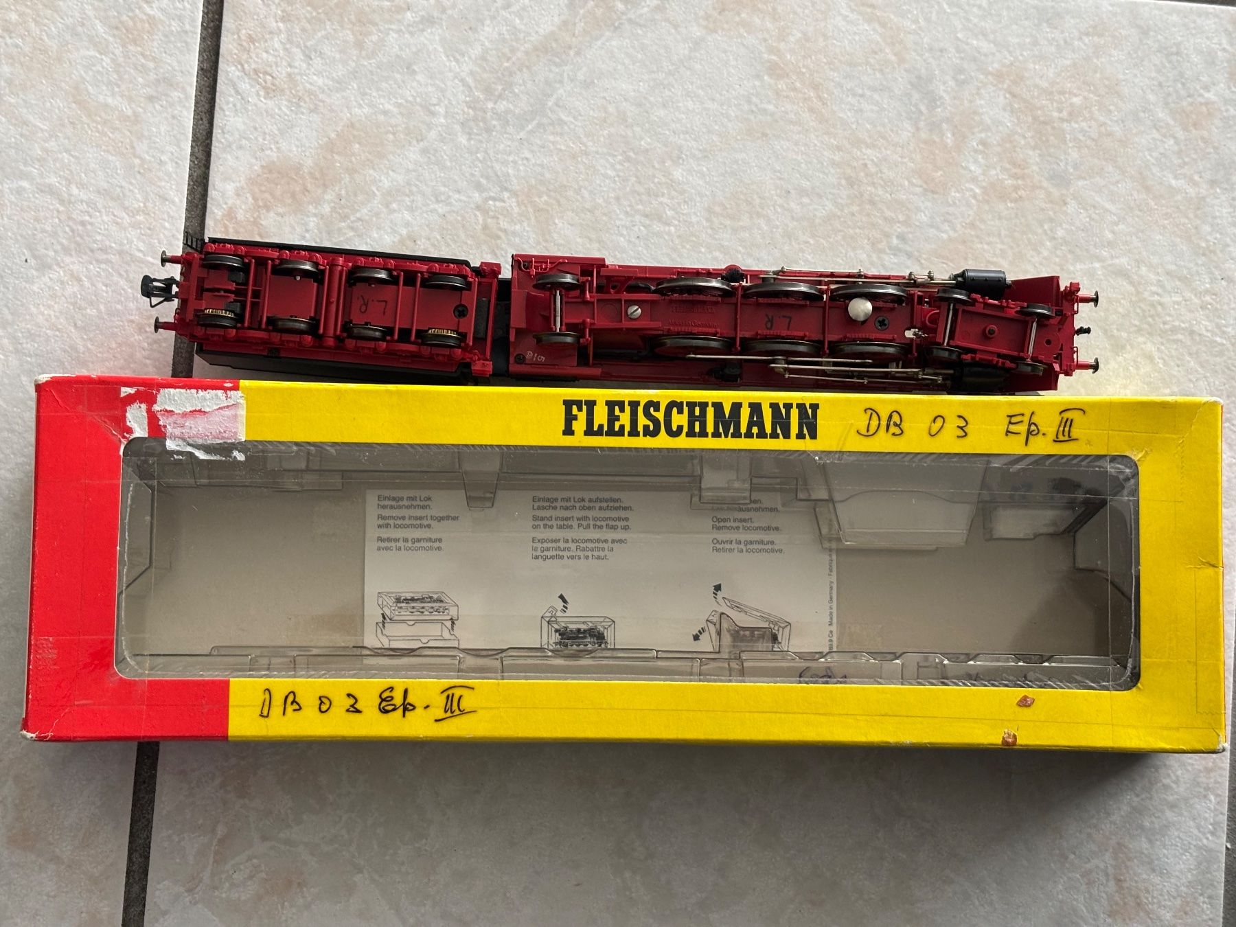 Fleischmann Modellini di ferrovie: Fleischmann 4103 Dampflok BR 03 Analog – Nuovo (secondo la descrizione) da Hauterive NE venduto da eriamch 3