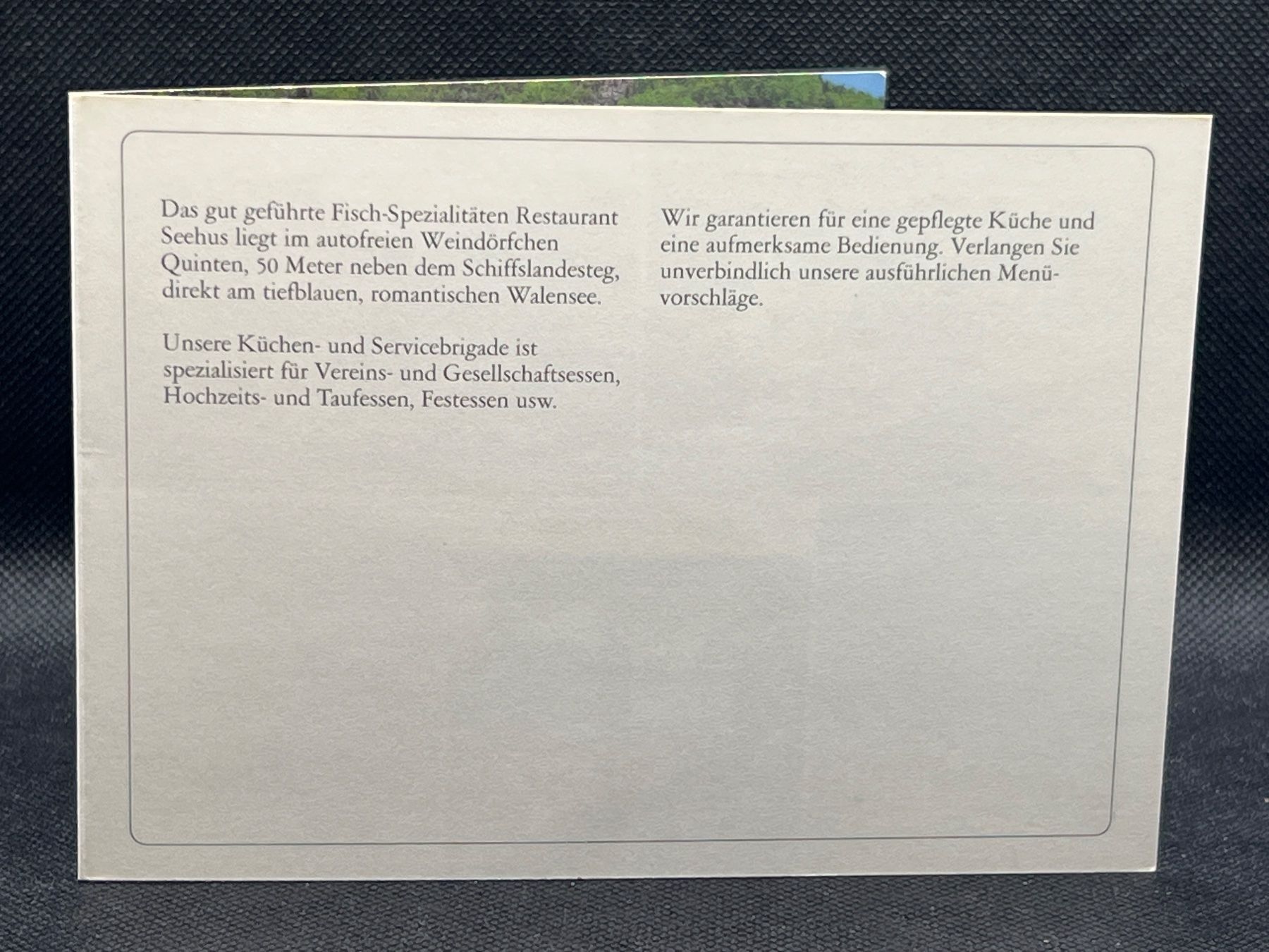 Cartoline: Seehus Quinten – Usato da Widnau venduto da Brusi9 3