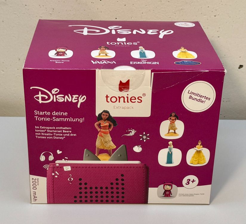Livres audio: Toniebox - Extrapack Disney Prinzessinnen inklusive 4 Tonies – Neuf avec emballage d'origine à Rechthalten par hosme_be 1