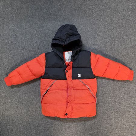 Kinder Steppjacke Timberland orange/blau Grösse 94