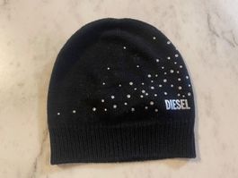 Neue DIESEL Mütze mit Swarovski