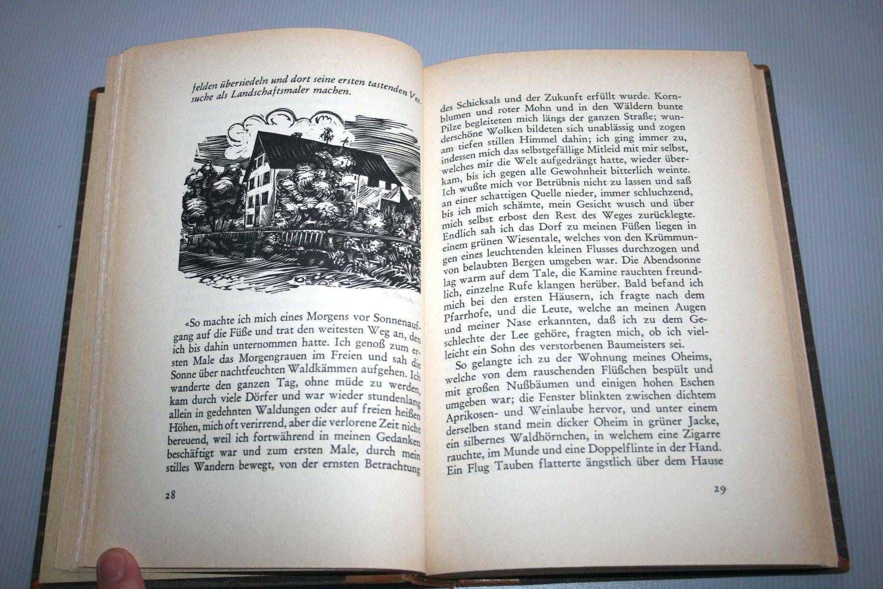 Libri: Schutzgeist der Heimat. Ein Gottfried Keller Buch.1944 – Usato da Schaffhausen venduto da Kartenprofi 2