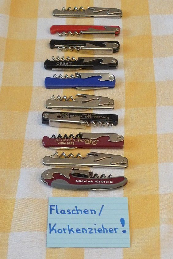 Flaschenöffner & -verschlüsse: Flaschenöffner / Korkenzieher! – Gebraucht aus Bern von bn1640 1
