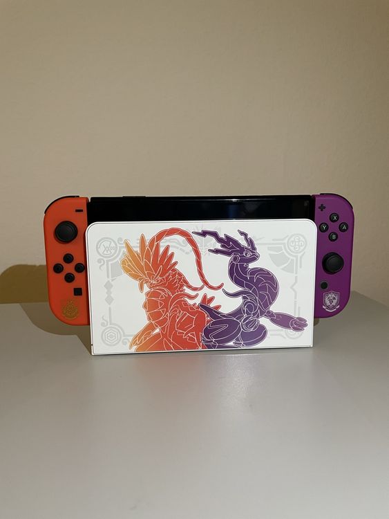 Nintendo Switch OLED Pokémon Karmesin & Purpur Edition Kaufen auf