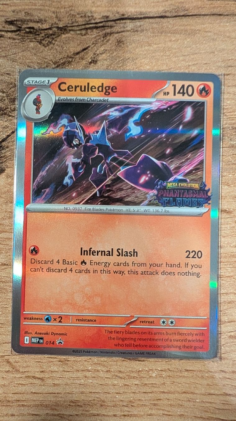 Pokémon Cartes à collectionner: EN Ceruledge 014 - MEP – D'occasion à Wabern par Novo-Li