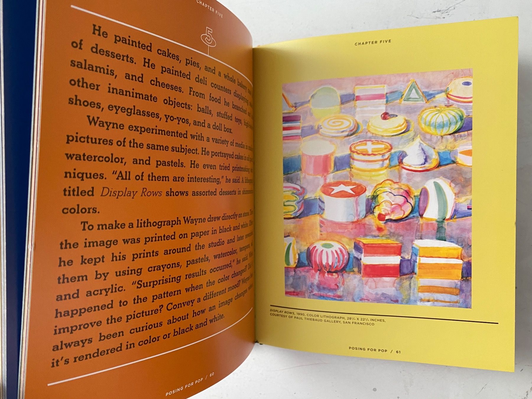 Libri: Wayne THIEBAUD.  POP ART. Warhol. Lichtenstein – Usato da Zürich venduto da lesgarcons 3
