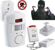 Hausalarm mit PIR-Bewegungsmelder 105db