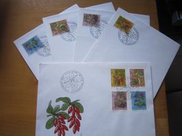 PJ 1976 FDC Serie und einzeln