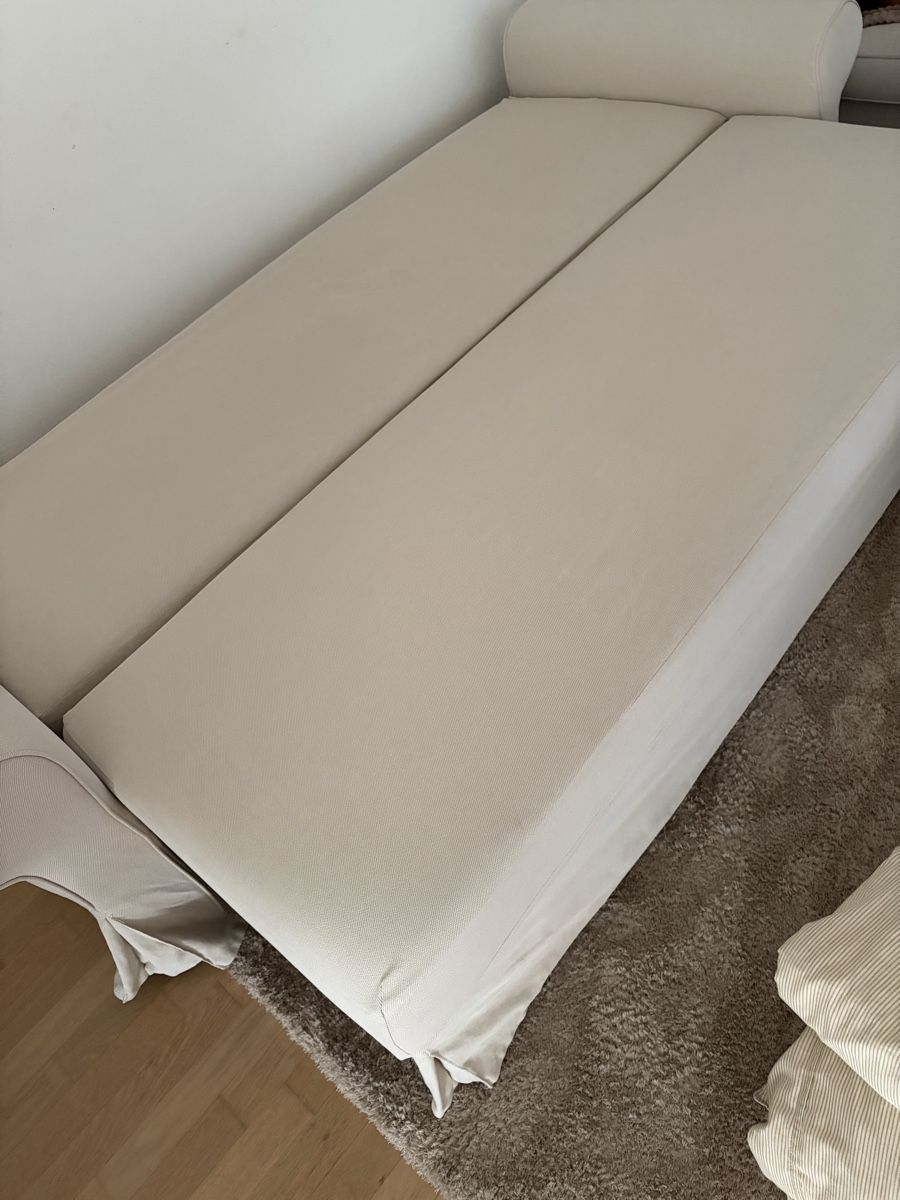 Sofas: IKEA VRETSTORP 3er-Bettsofa Kilanda hellbeige – Neu (gemäss Beschreibung) aus Arbon von jet_w678 1