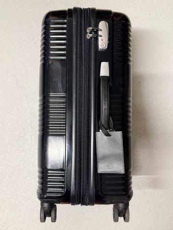 Rollkoffer Samsonite schwarz, erweiterbar
