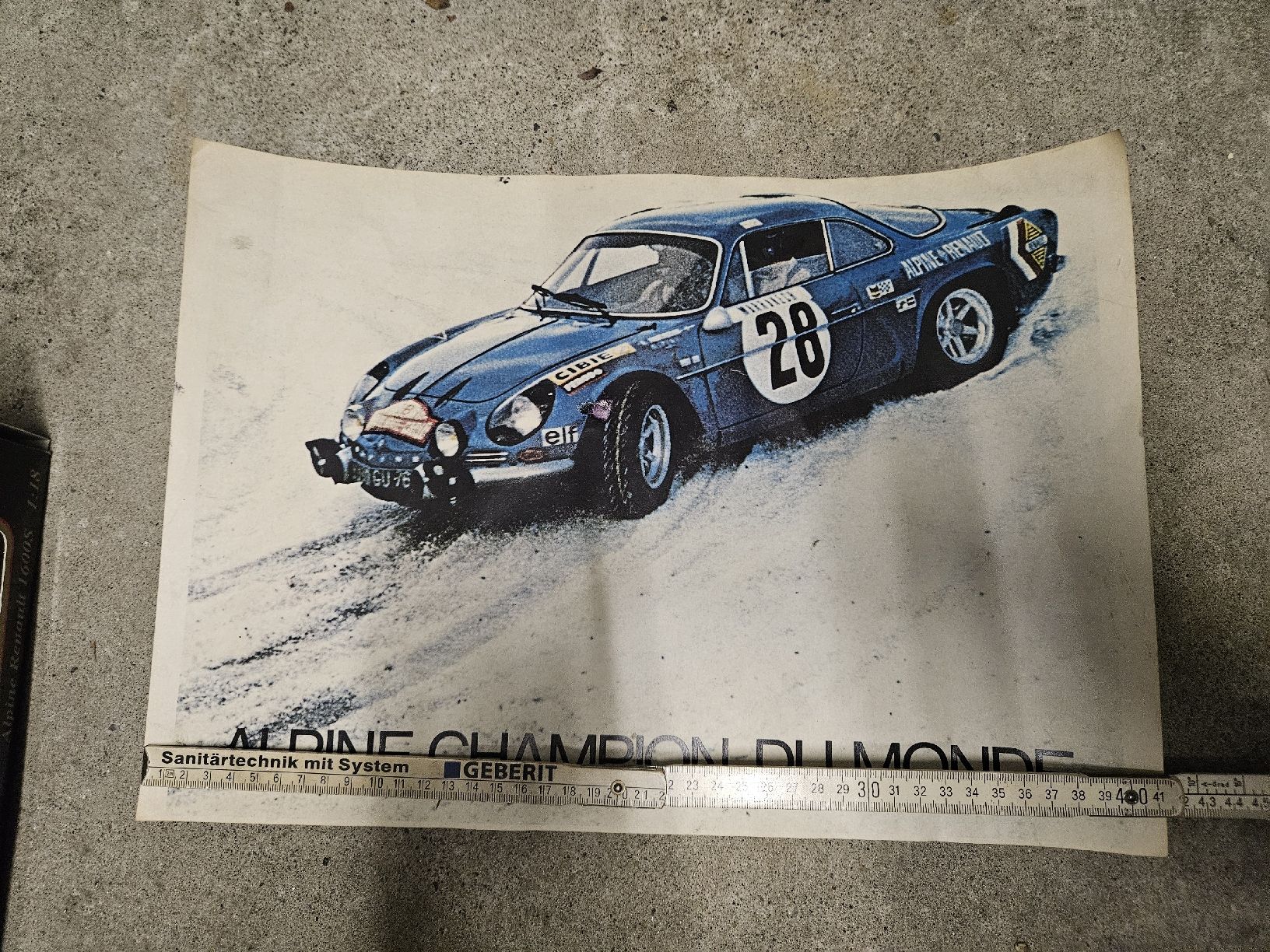 Renault Documenti: Alpine Renault A110 Bilder – Usato da Dielsdorf venduto da toe51664 9