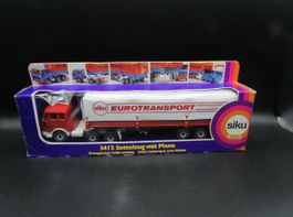 Siku 3412 Transporter mit Markise Eurotransport verpackt Mod