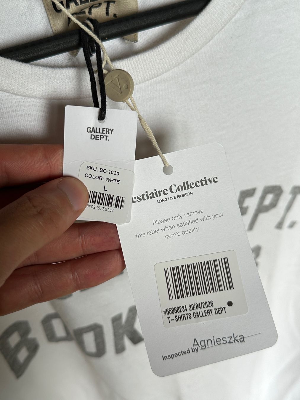 Gallery Dept. T-shirt: Original Gallery Dept. Book Club Tee Size L – Usato da Villars-Burquin venduto da Iliasso 2