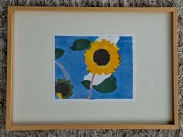 Gehr Ferdinand, Altstätten, Sonnenblume, Druck, Querformat