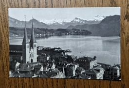 Luzern und die Alpen