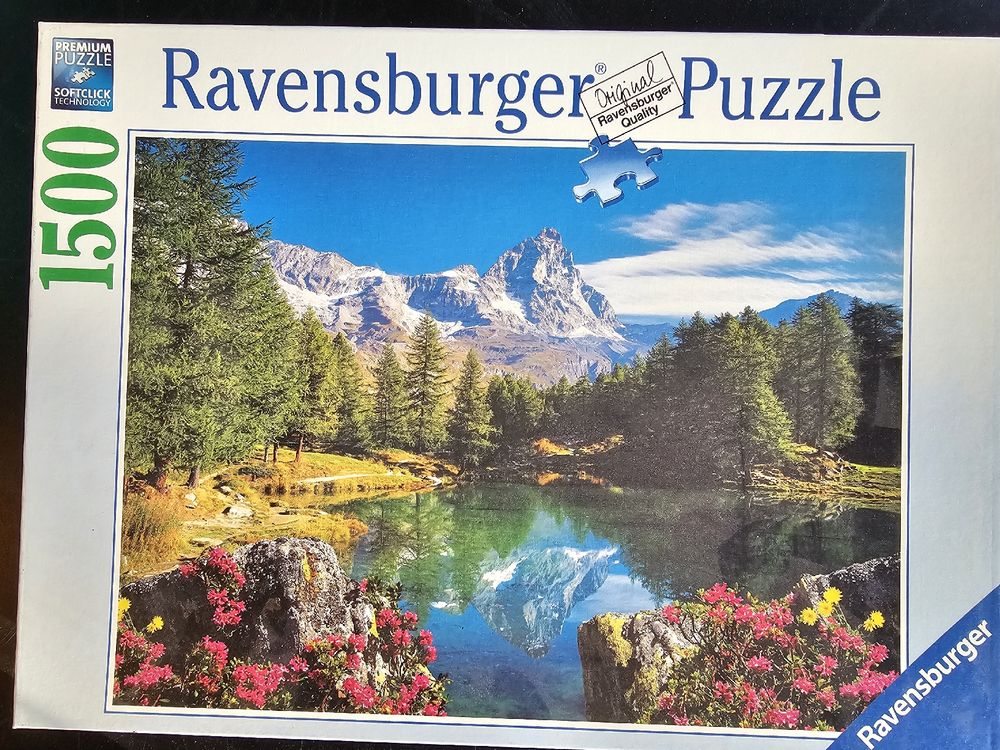 Ravensburger Puzzle 1500 Teile Puzzle Lago Di Braies, Pragser Wildsee 17600 1500 Puzzleteile Cs0var09u