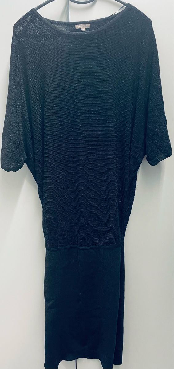 Vestiti: Schickes schwarzes Kleid - dezent Glitzernd – Usato da Au ZH venduto da Jaggy4 3