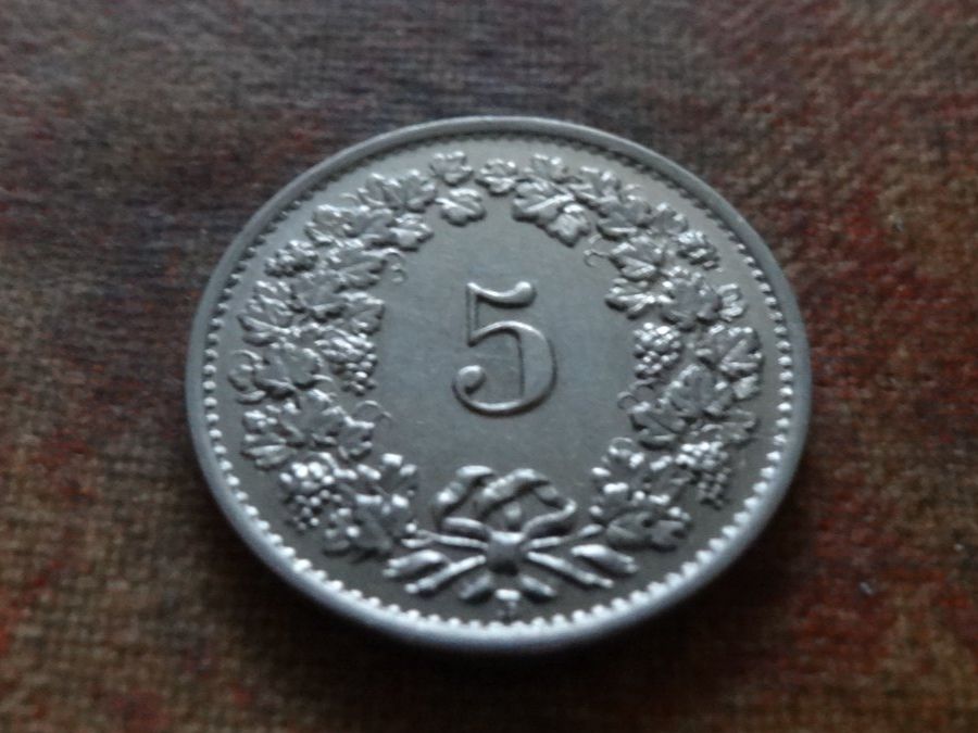 Tutti le monete: 5 Rp. 1932 – Usato da Romanel-sur-Lausanne venduto da Swift13 1