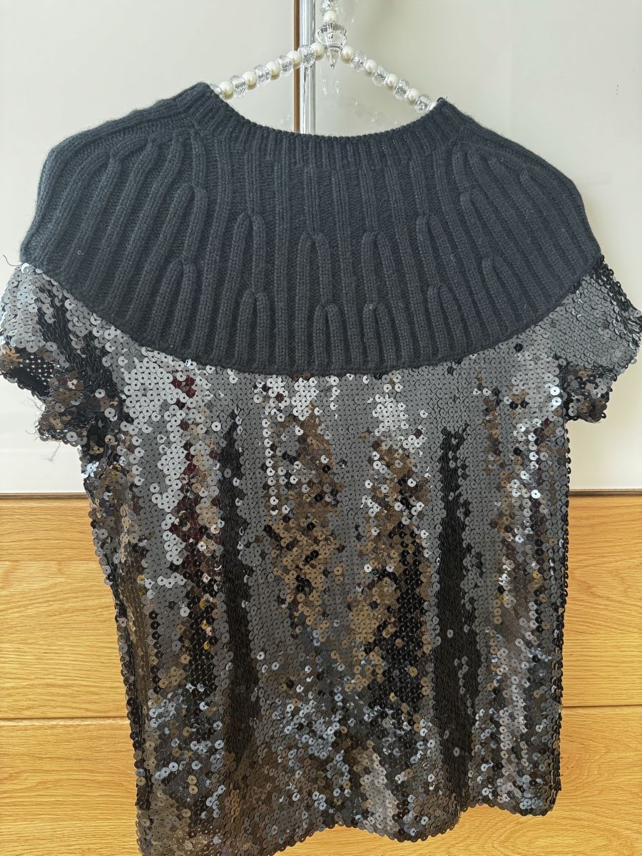 Chanel Maglioni & Felpe: Chanel Strickpullover Pailletten Gr. 40 Top Zustand – Nuovo (secondo la descrizione) da Emmen venduto da arz_l5fh 1
