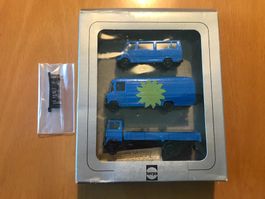 Herpa 3er-Set Mercedes Transporter LKW