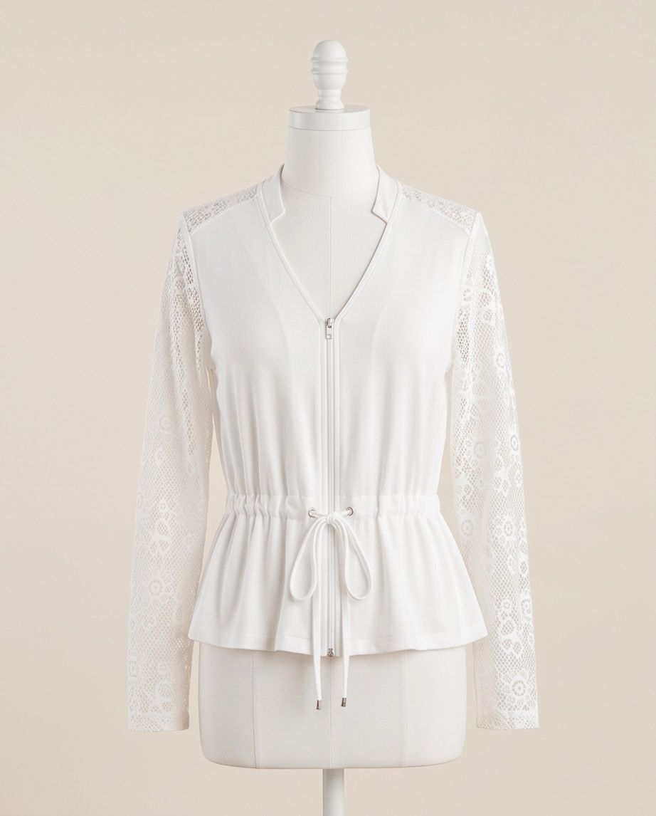 Gilet & Giacche senza maniche: Maloka jaquette letty blanche  - neuve - taille 1 – Nuovo e nell'imballaggio originale da Vuisternens-Romont venduto da gol_xp6p 3