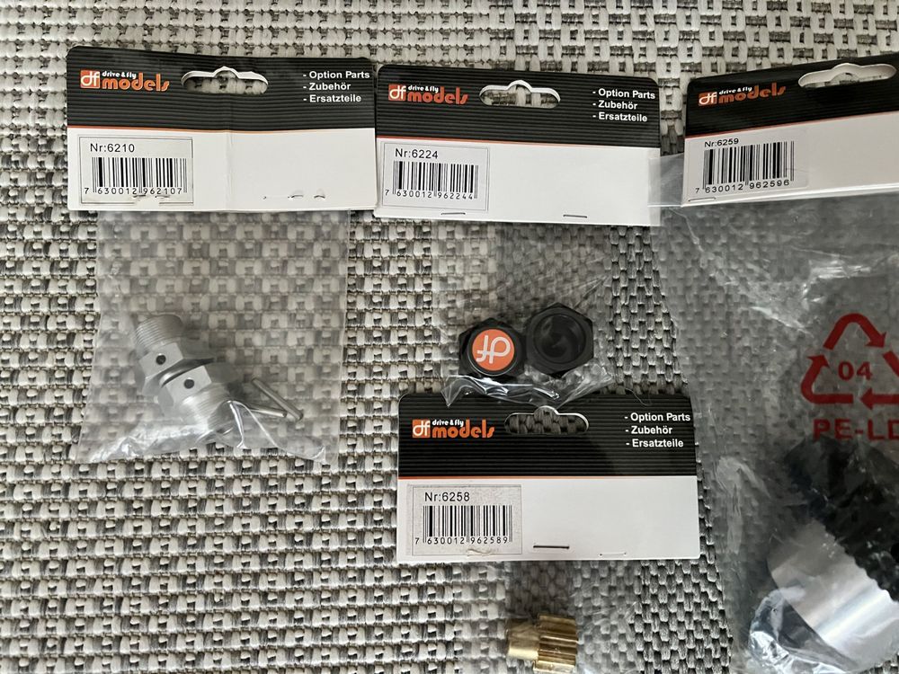 DF Models Tuning-Teile Set Nr. 6210, 6224, 6258, 6259 NEU (Neu und ...