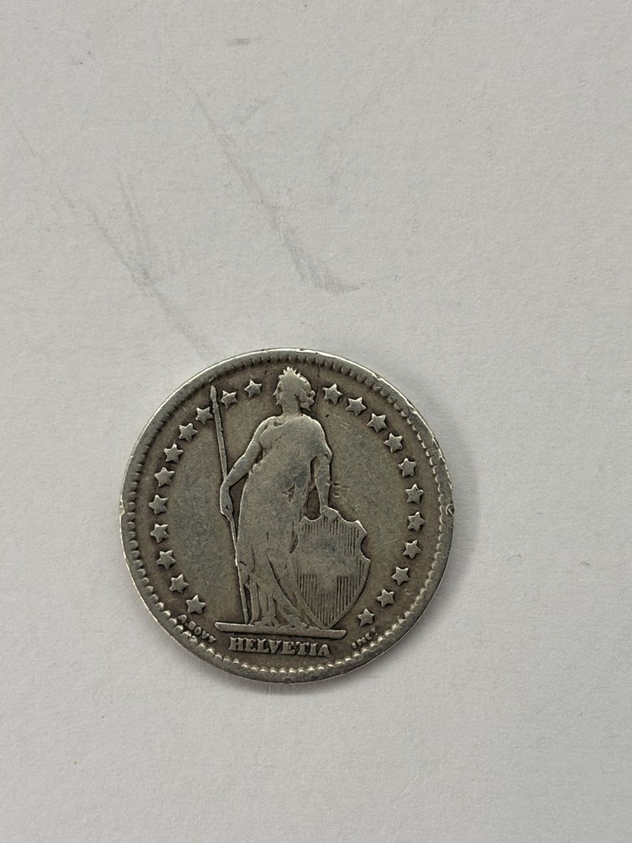 Alle Münzen: 1chf argent 1903 – Gebraucht aus Châtelaine von Cartoon19 1