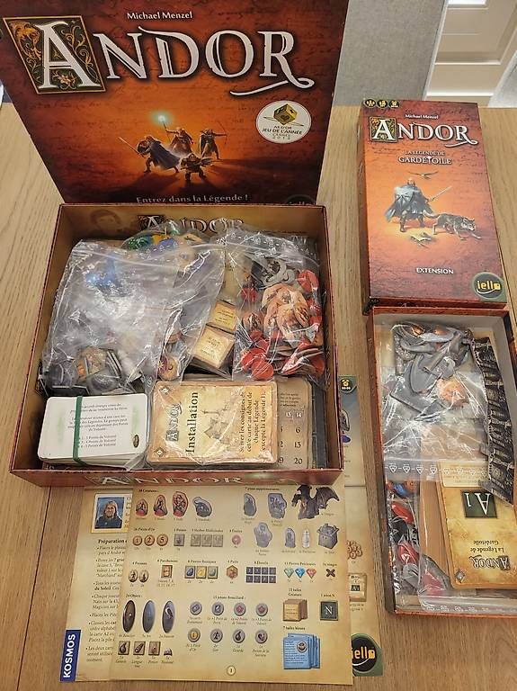 Giochi: Jeu de plateau - Andor + extension – Usato da Pully venduto da Cedric.kr 1