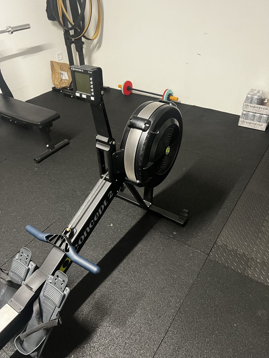 Concept 2 Hometrainer: Rudergerät Concept2 - PM3 Rower / RowErg – Gebraucht aus Zwingen von davidhenz 3