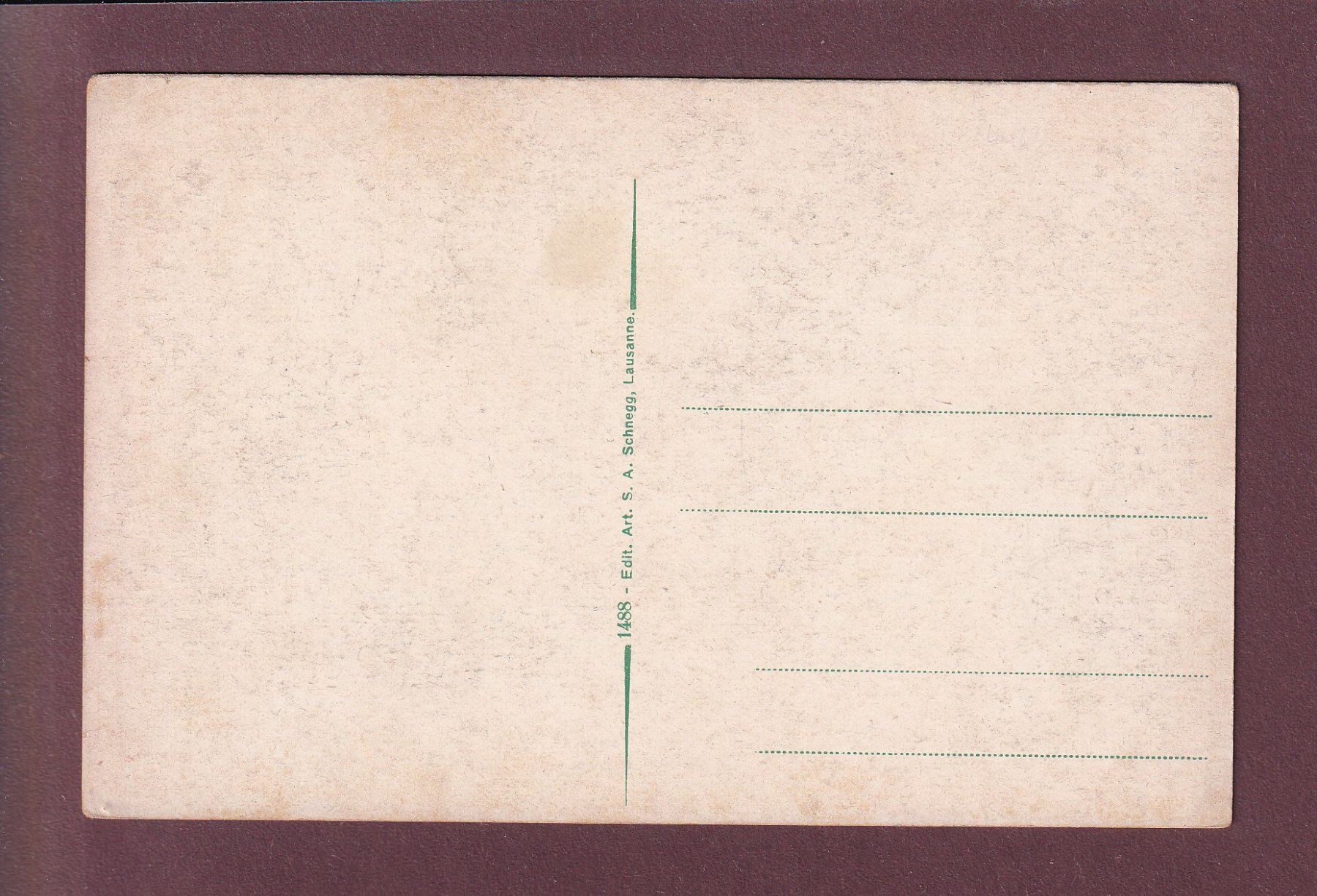 Cartoline postali: LAUSANNE - Cathédrale - Stalles Aymon – Usato da Pully venduto da nicecards 1