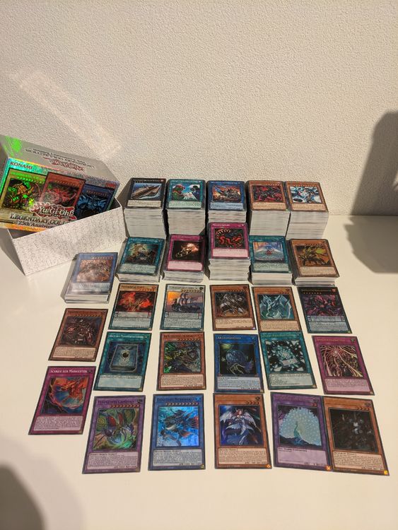 Yugioh Sammlung ca 1350 Karten, viele Holos Kaufen auf Ricardo