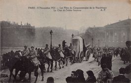 Paris, Char du Soldat Inconnu, 11 Novembre 1920
