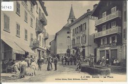 Salvan - La Place - animee