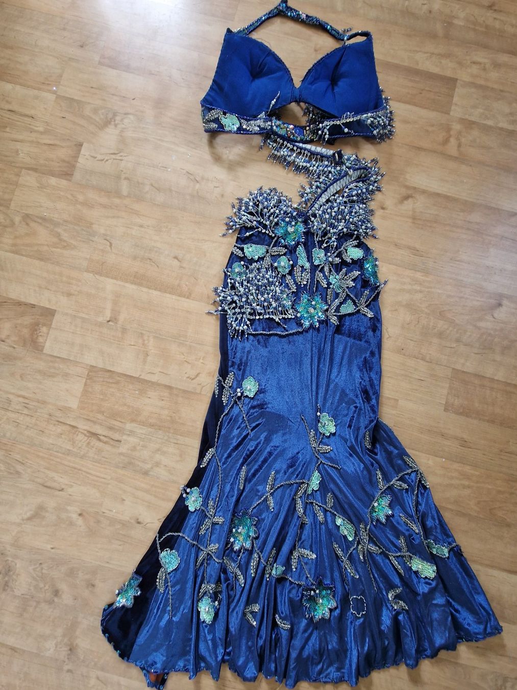 Vestiti: Orientalisches Bauchtanzkleid, dunkelblau – Usato da Weggis venduto da Oswadan 1
