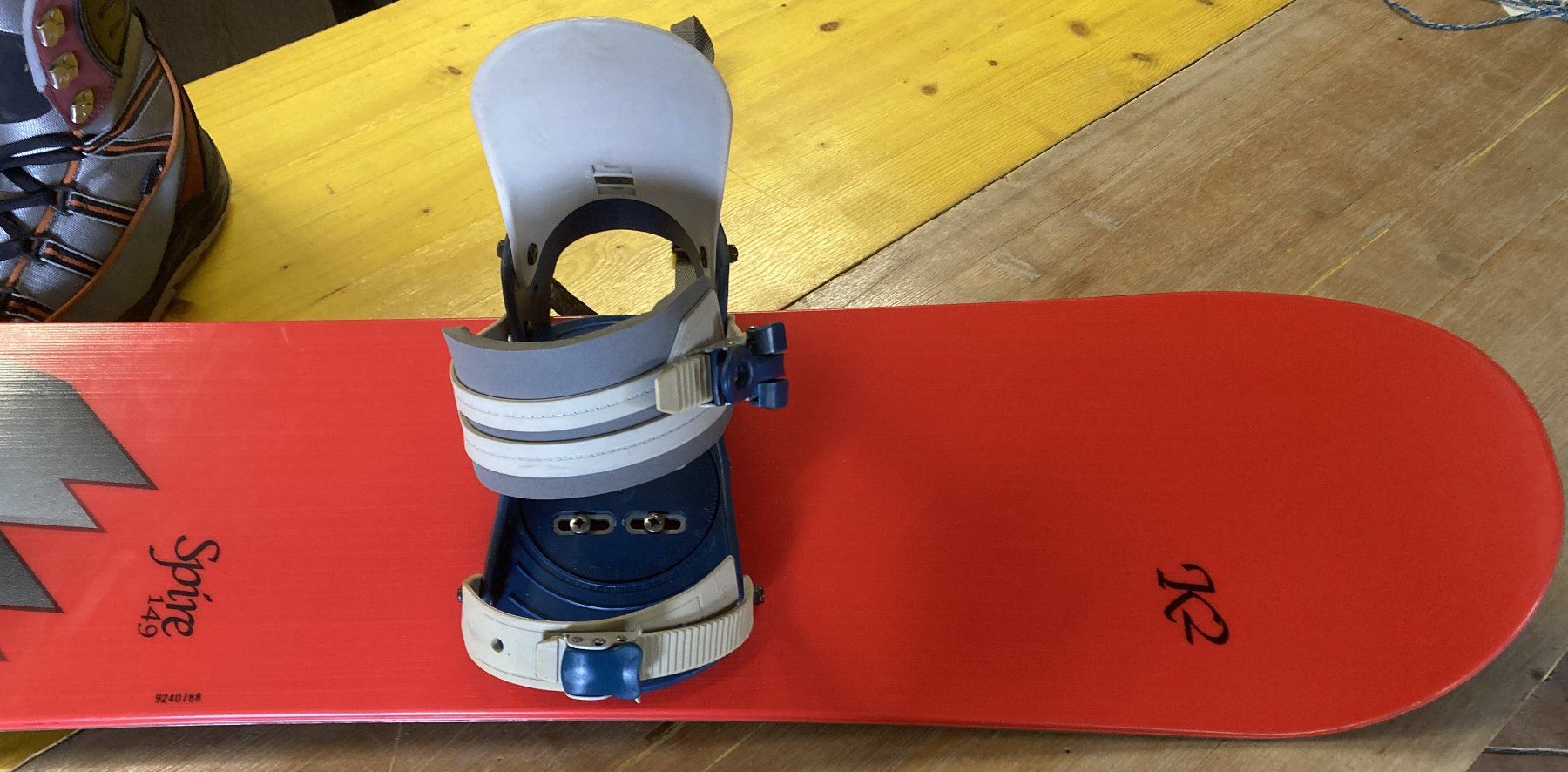 K2 Board: Snowboard K2 Spire mit Bindung – Usato da Stein AG venduto da kikki1979 2