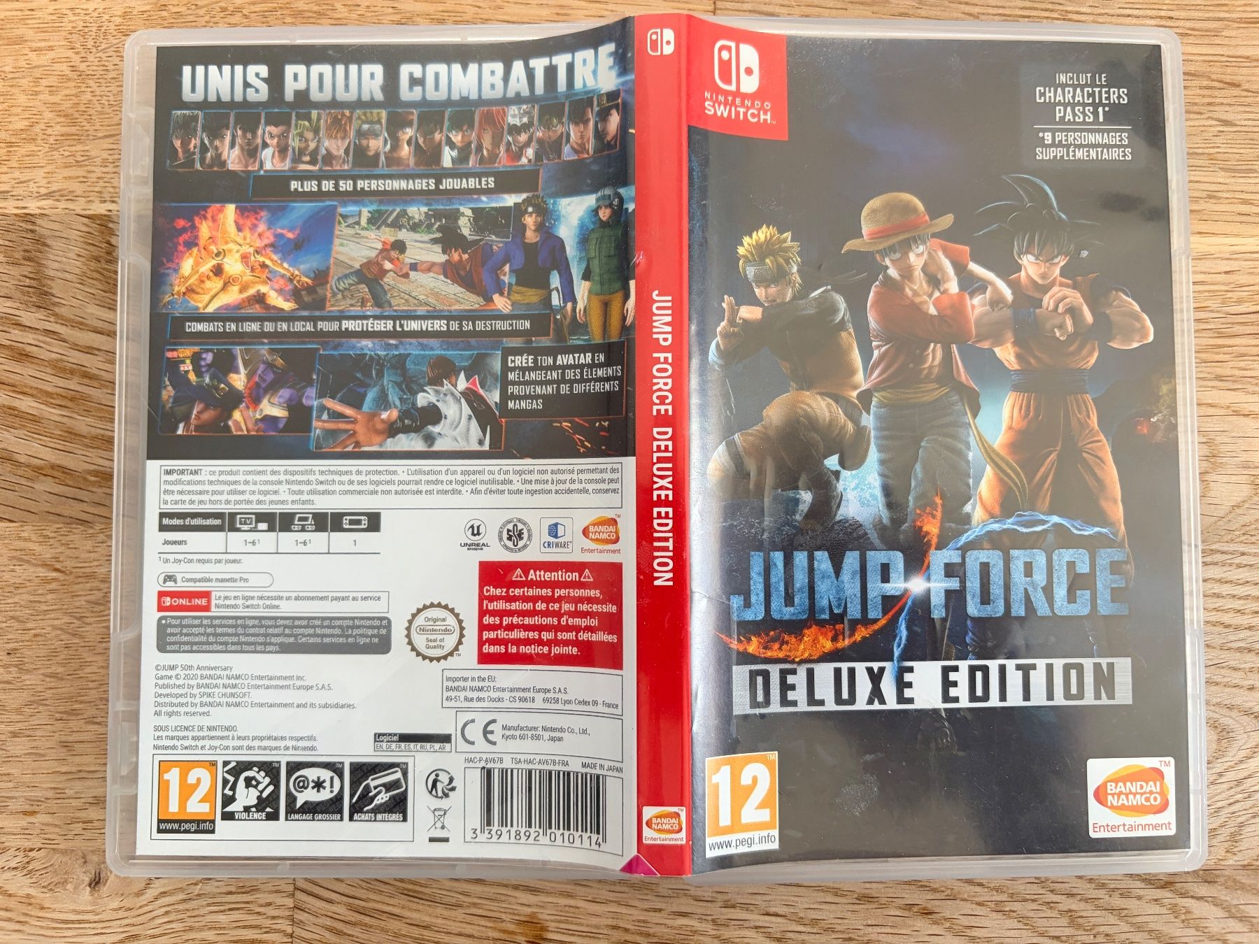 Nintendo Giochi: Jump force deluxe édition nintendo switch – Usato da Bellelay venduto da tif_xh6r 2