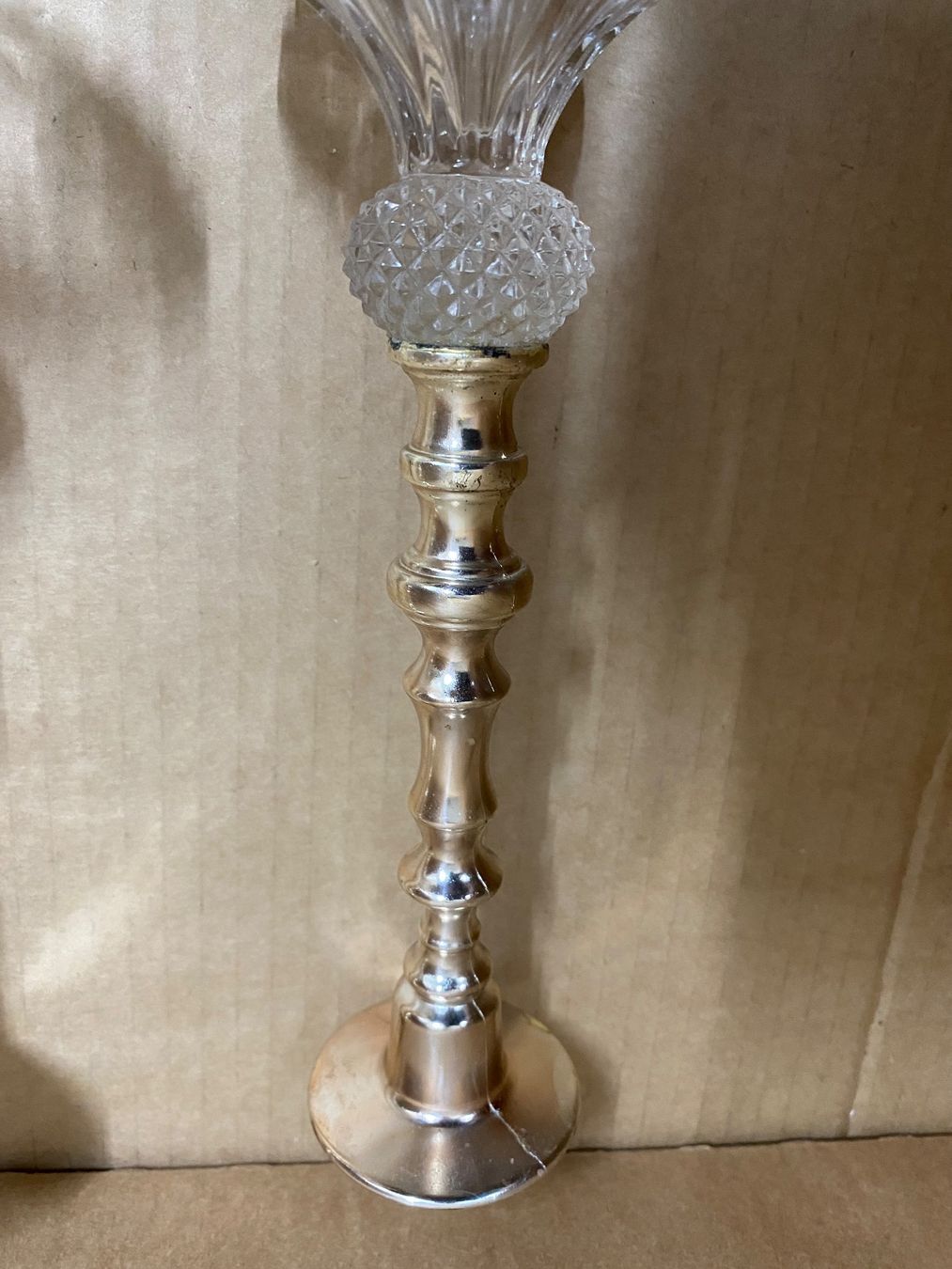 Portacandele: Kerzenhalter mit Glas Sockel – Usato da Eschlikon TG venduto da ArtRec 4