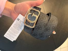 Guess Damengürtel, neu mit Etikett, Grösse 85cm, Schwarz