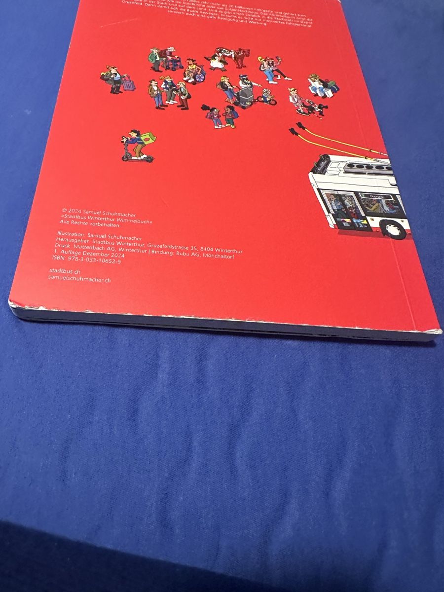 Libri: Wimmelbuch Stadtbus Winterthur / Kinderbuch – Usato da Winterthur venduto da bil_em97 2