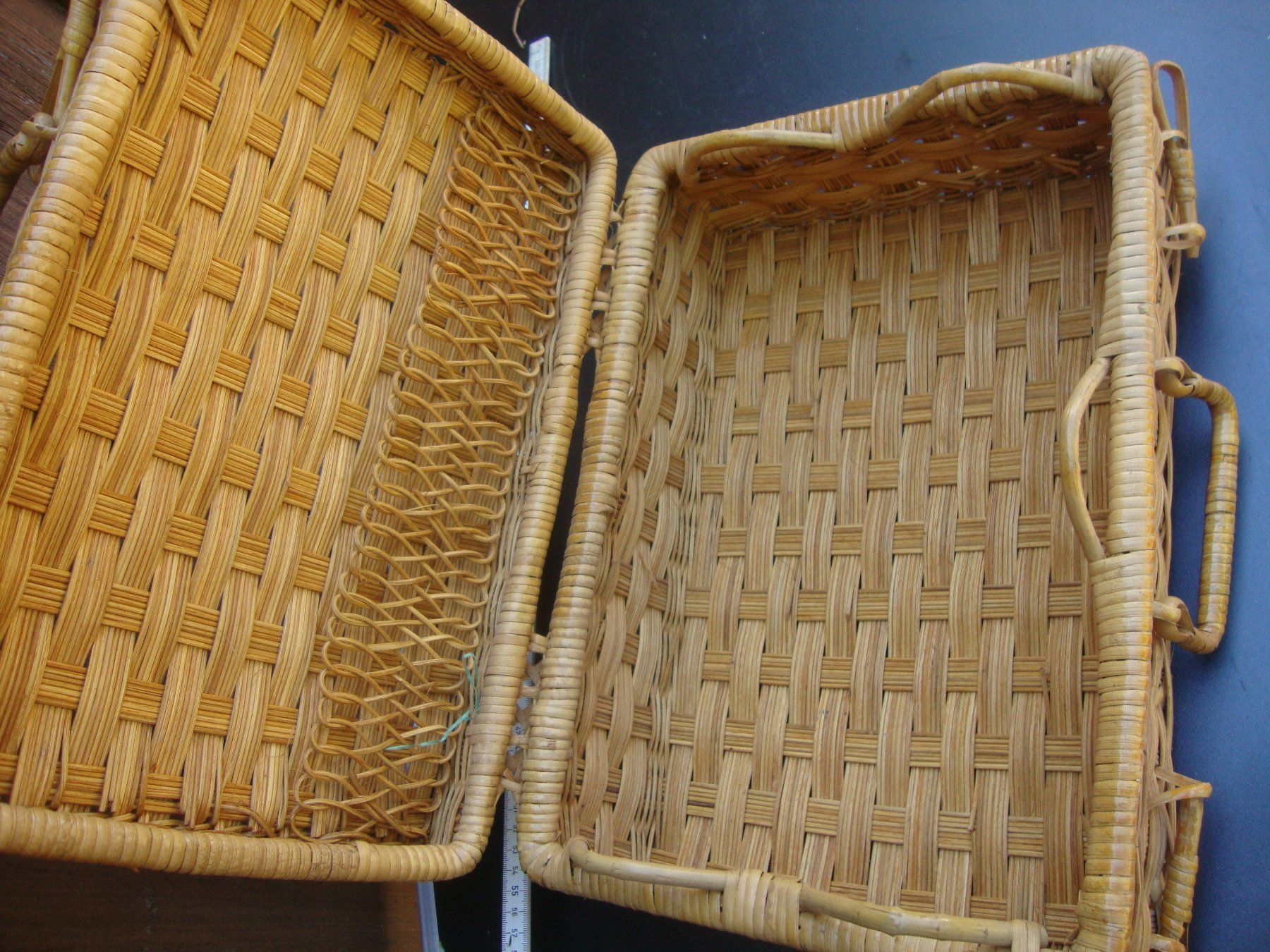 Reisekoffer: Flechtkoffer, Reisetasche – Gebraucht aus Winterthur von halle07 7