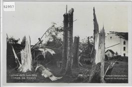 Cyclone du 12 juin 1926 - Chaux-de-Fonds