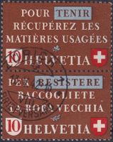 Z34e (Altstoffe) mit sauberem Vollstempel ZÜRICH, Kat: 110.-