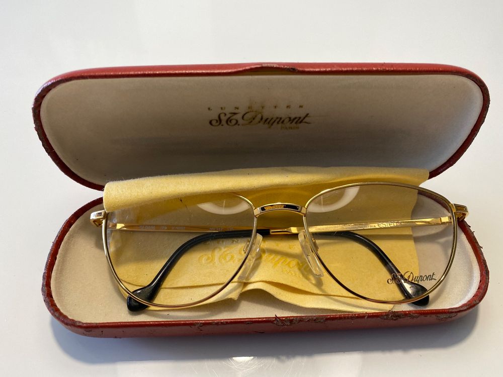 St Dupont Paris Lunette DUPONT Composite Frame Vintage Glasses