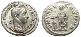 SEVERUS ALEXANDER AR Denarius (226 AD)